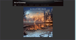 Desktop Screenshot of danielconway.artworkfolio.com