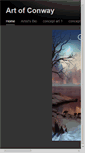 Mobile Screenshot of danielconway.artworkfolio.com