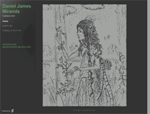Tablet Screenshot of danieljames61.artworkfolio.com