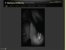 Tablet Screenshot of fbarbara.artworkfolio.com