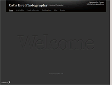 Tablet Screenshot of catseyephotography.artworkfolio.com